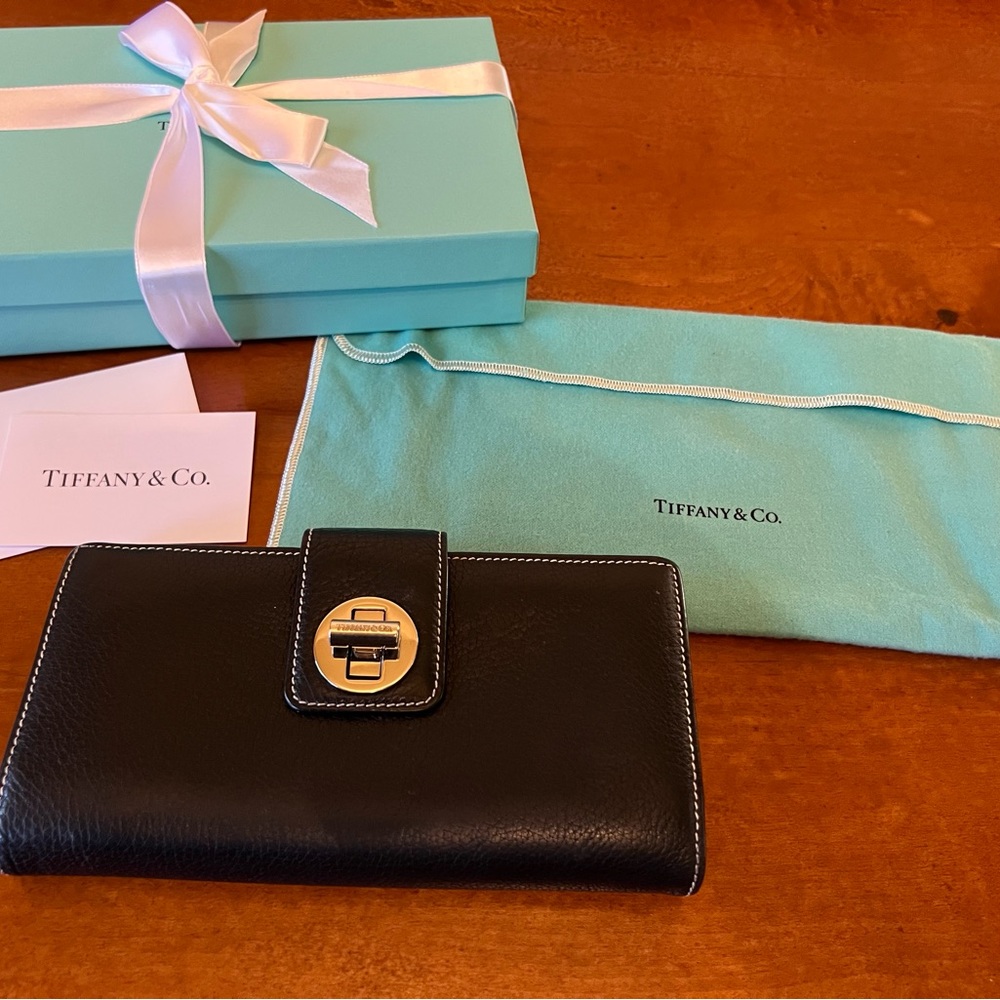 Tiffany & Co. Turn Lock Long Wallet